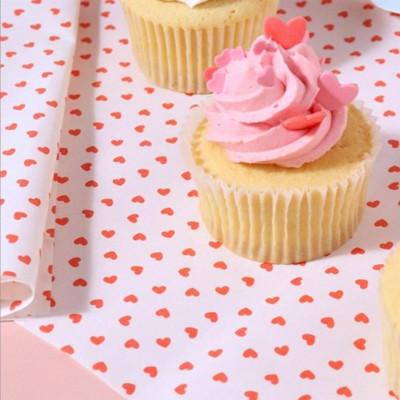 pme-valentines-wrapping-parchment-paper-12 - PME Love Hearts Valentines Wrapping Parchment Paper 12 sheets