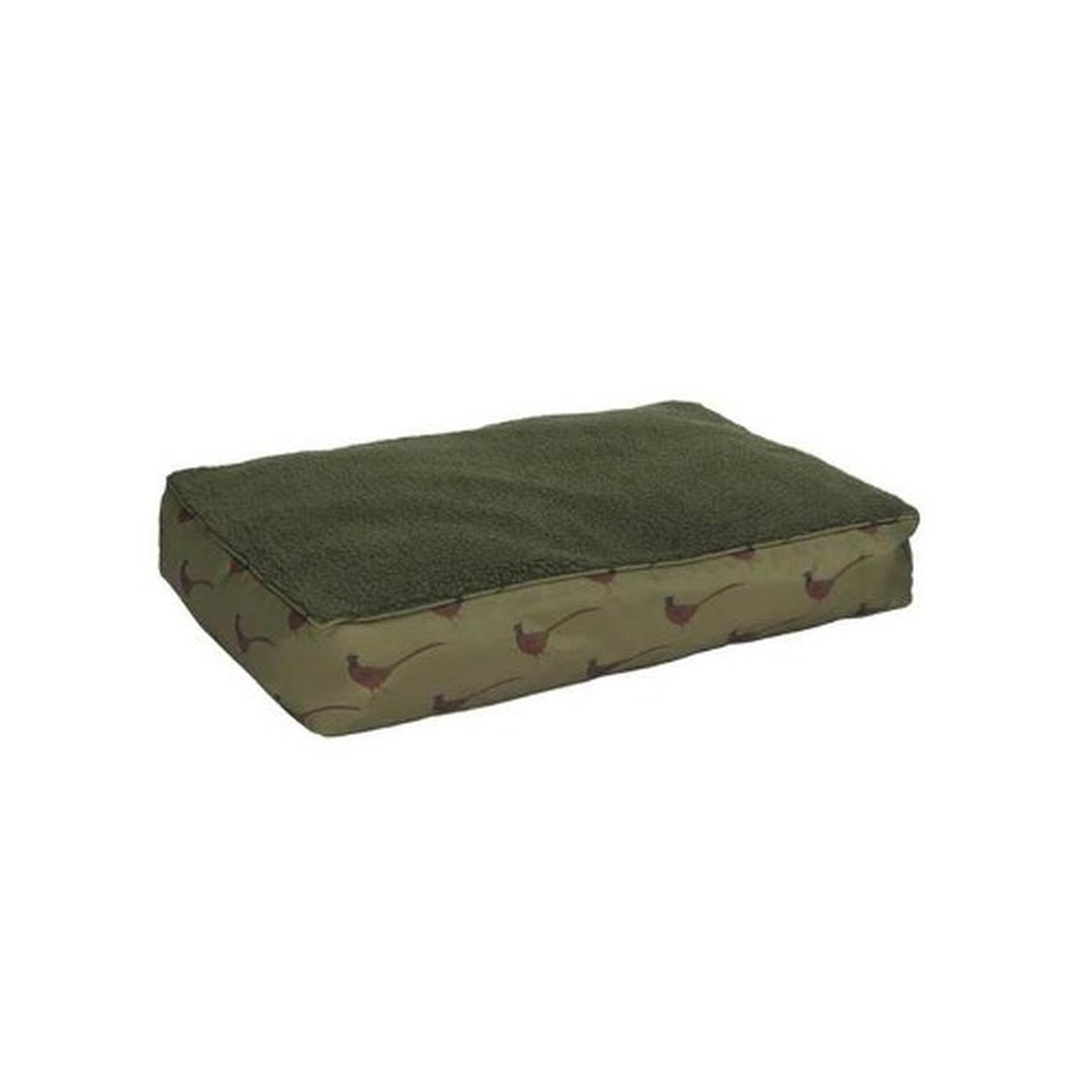 Pheasant Fleece Pet Mattress Small by Sophie Allport