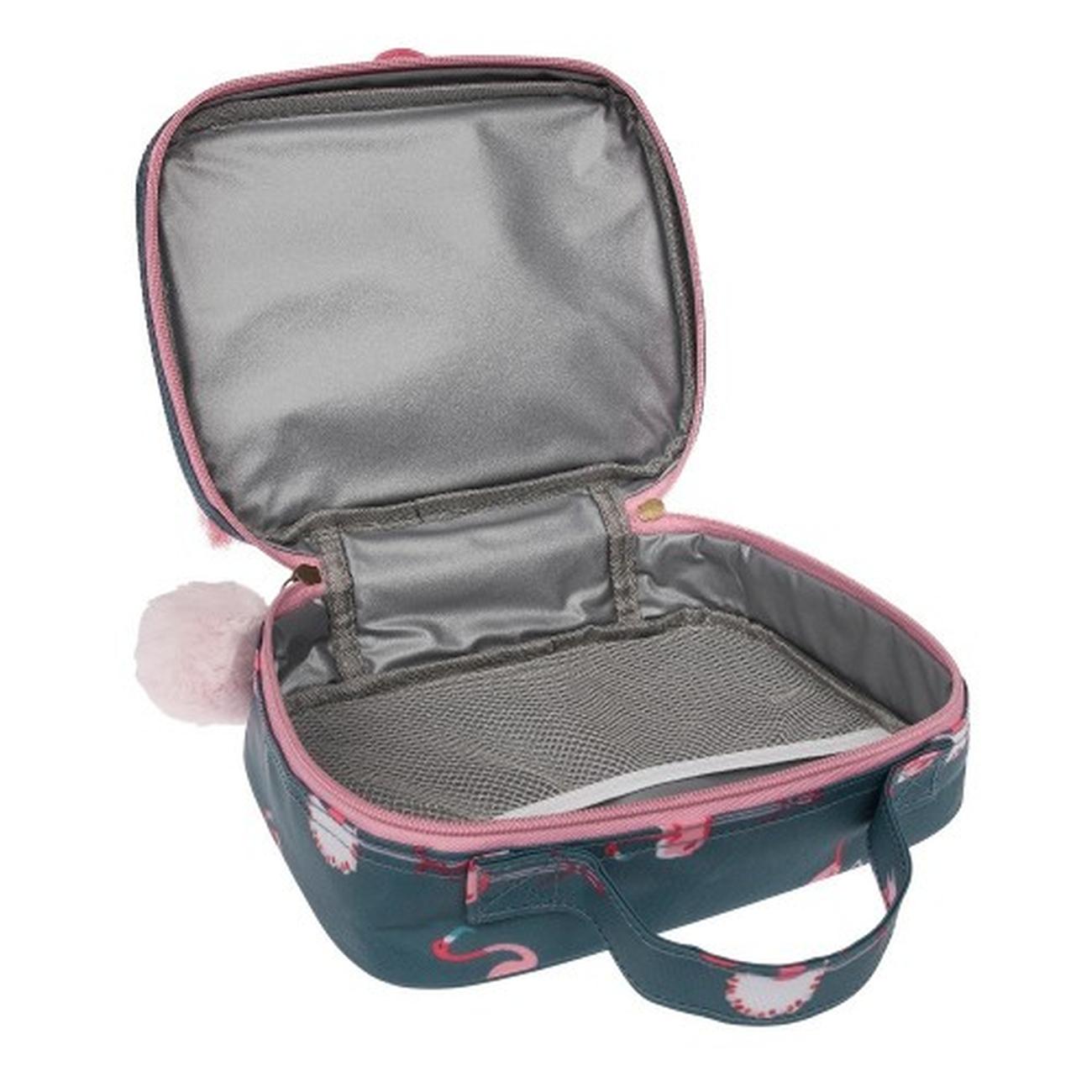 sophie-allport-flamingos-lunch-bag - Sophie Allport Flamingos Lunch Bag