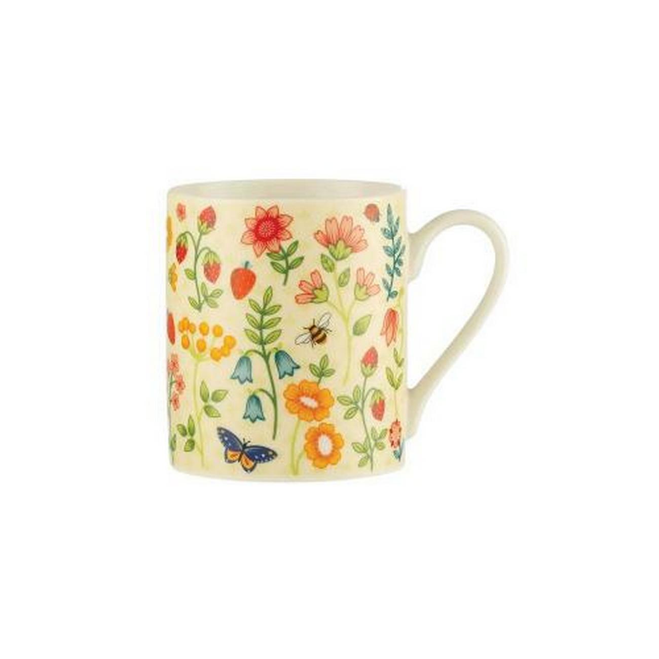 price-kensington-wild-flower-fine-china-mug-assorted-400ml - Price & Kensington Wild Flower Fine China Mug Assorted 400ml