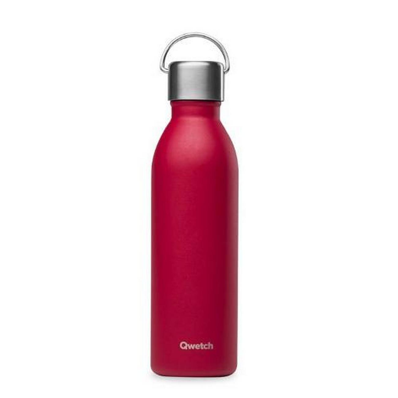 qwetch-active-matt-red-bottle-600ml - Qwetch Active Matt Red Bottle 600ml