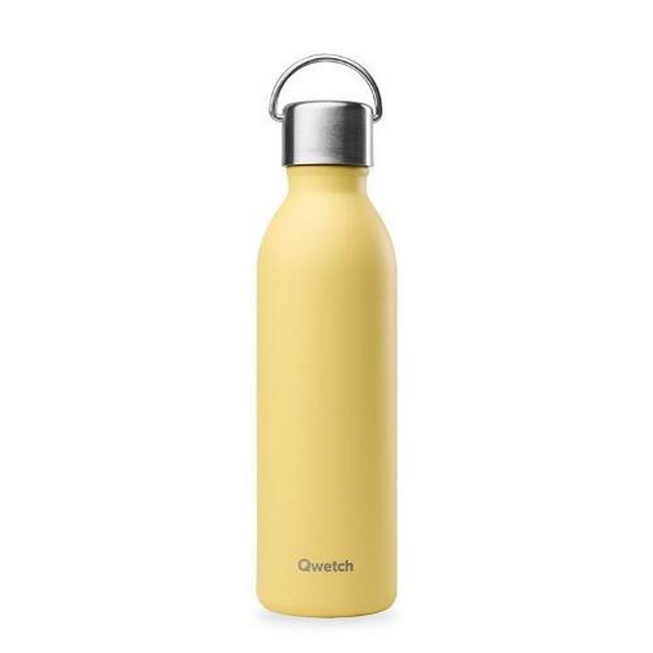 qwetch-active-pastel-lemon-bottle-600ml - Qwetch Active Pastel Lemon Bottle 600ml
