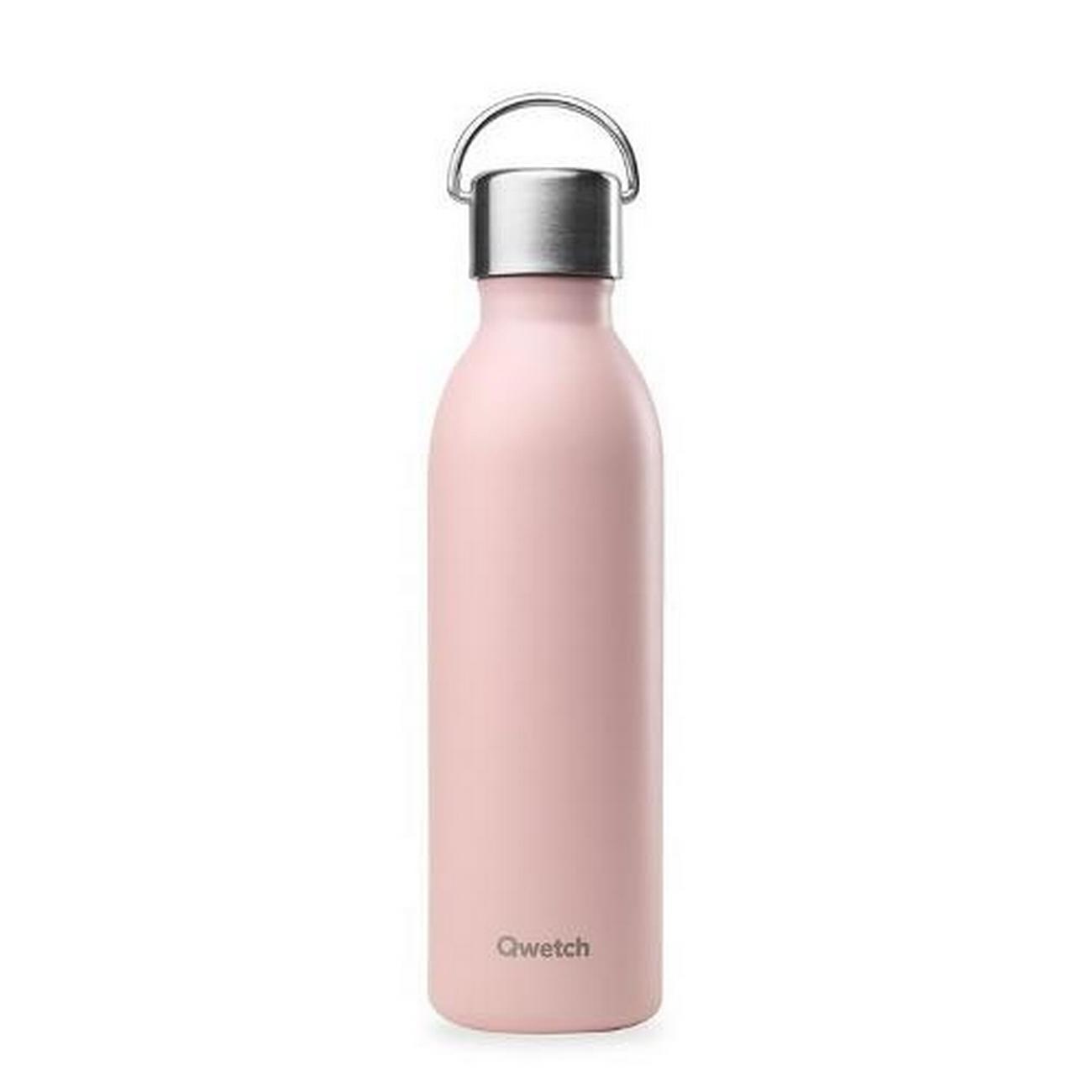 qwetch-active-pastel-pink-bottle-600ml  - Qwetch Active Pastel Pink Bottle 600ml