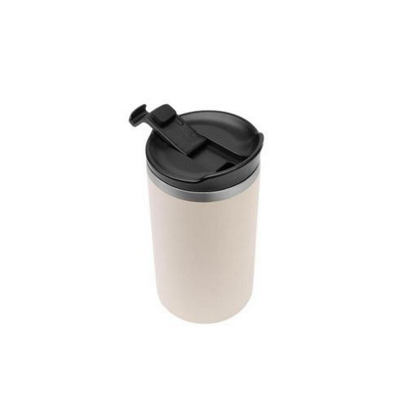 qwetch-insulated-travel-mug-matt-sand-350ml - Qwetch Insulated Travel Mug Matt Sand 350ml