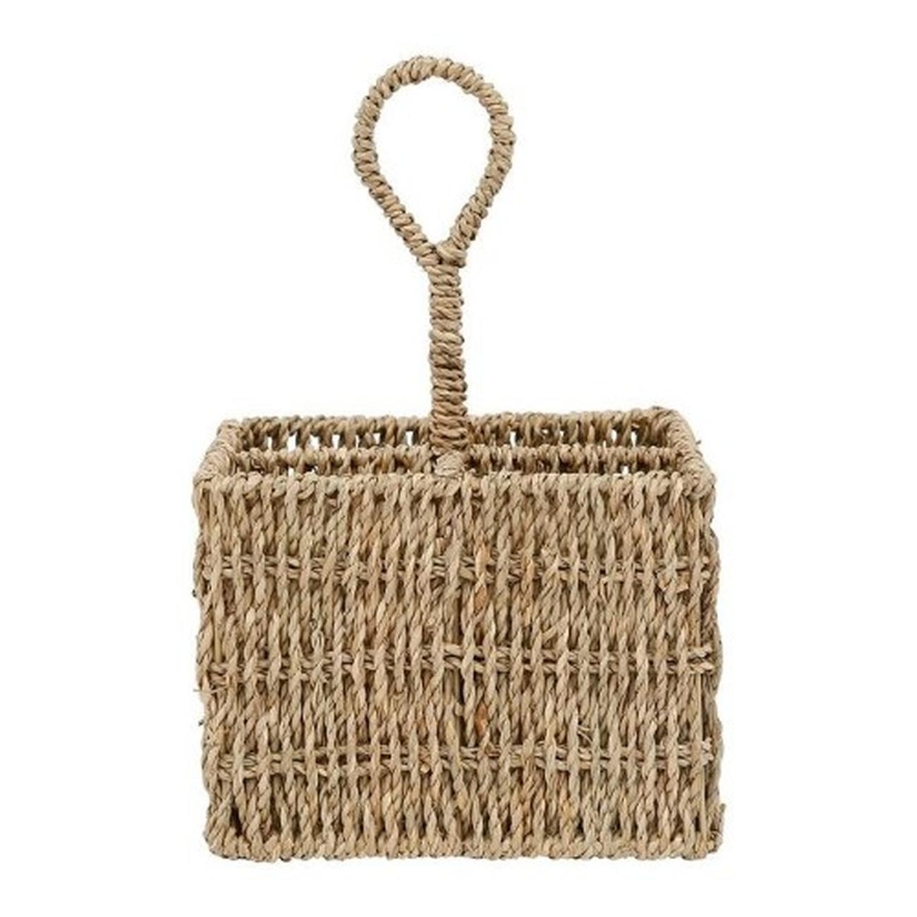 cote-table-cutlery-basket-borneo-seagrass - Cote Table Natural Seagrass Cutlery Basket Boneo