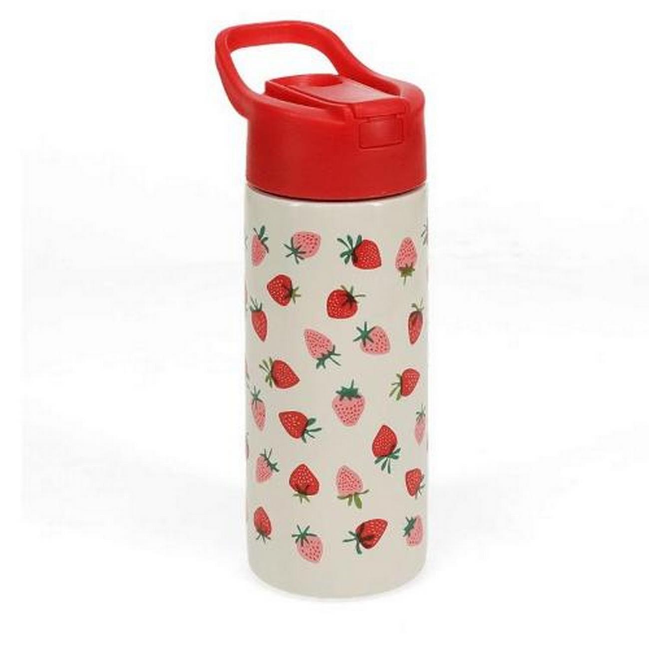 rex-little-strawberry-stainless-steel-bottle - Rex Little Strawberry Stainless Steel Bottle