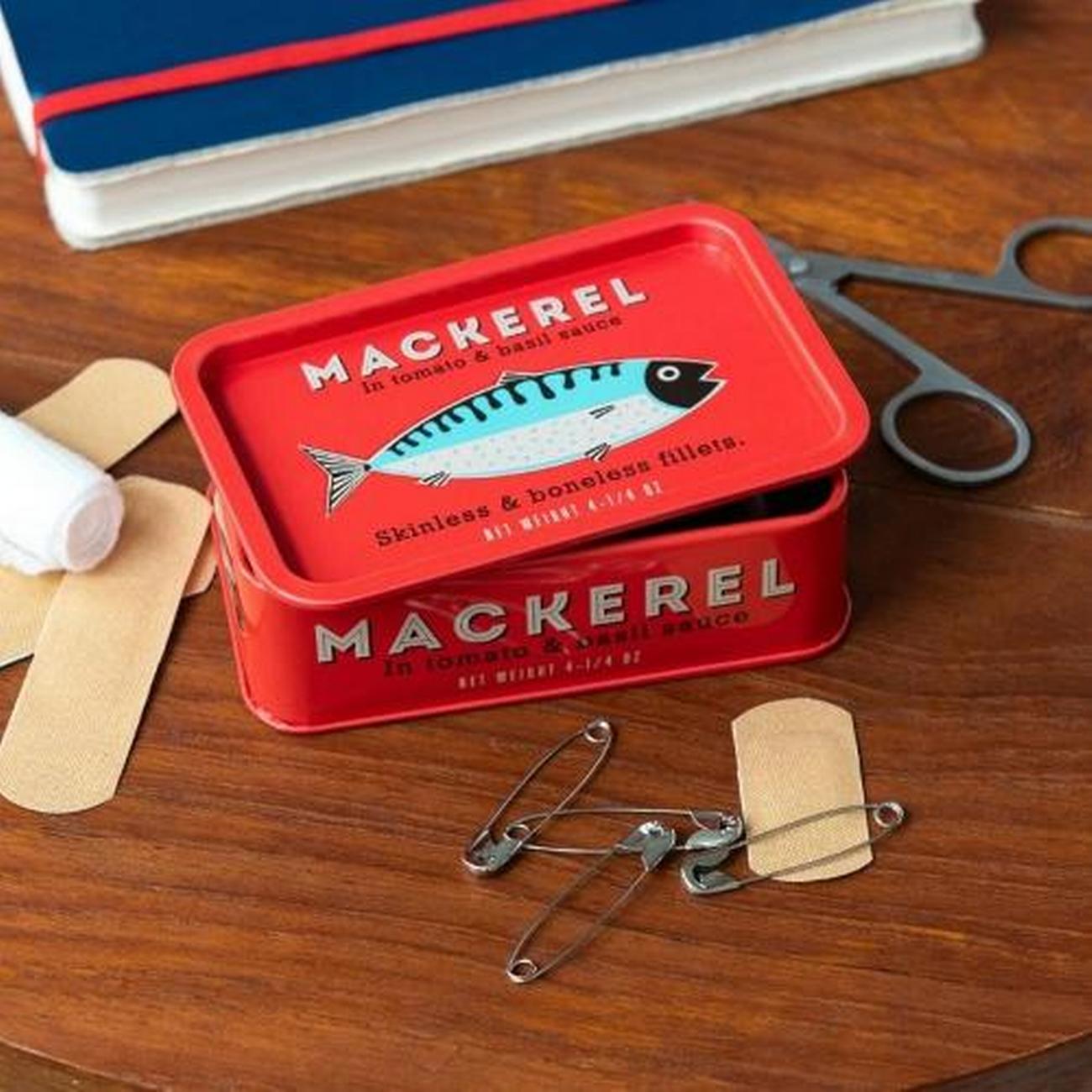 rex-mini-storage-tin-mackerel - Rex Mini Storage Tin Mackerel 