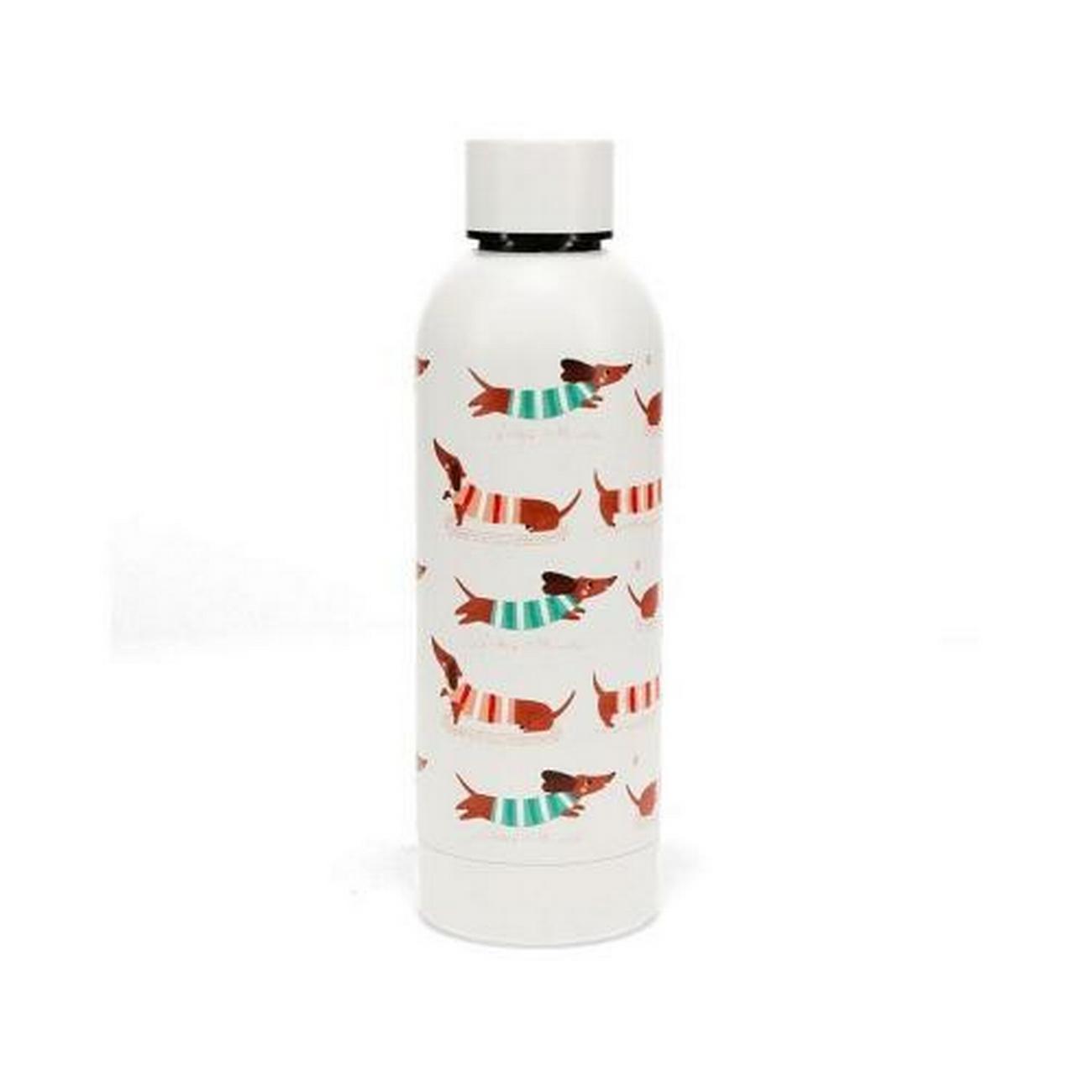 rex-sausage-dog-stainless-steel-bottle-500ml - Rex Sausage Dog Stainless Steel Bottle 500ml