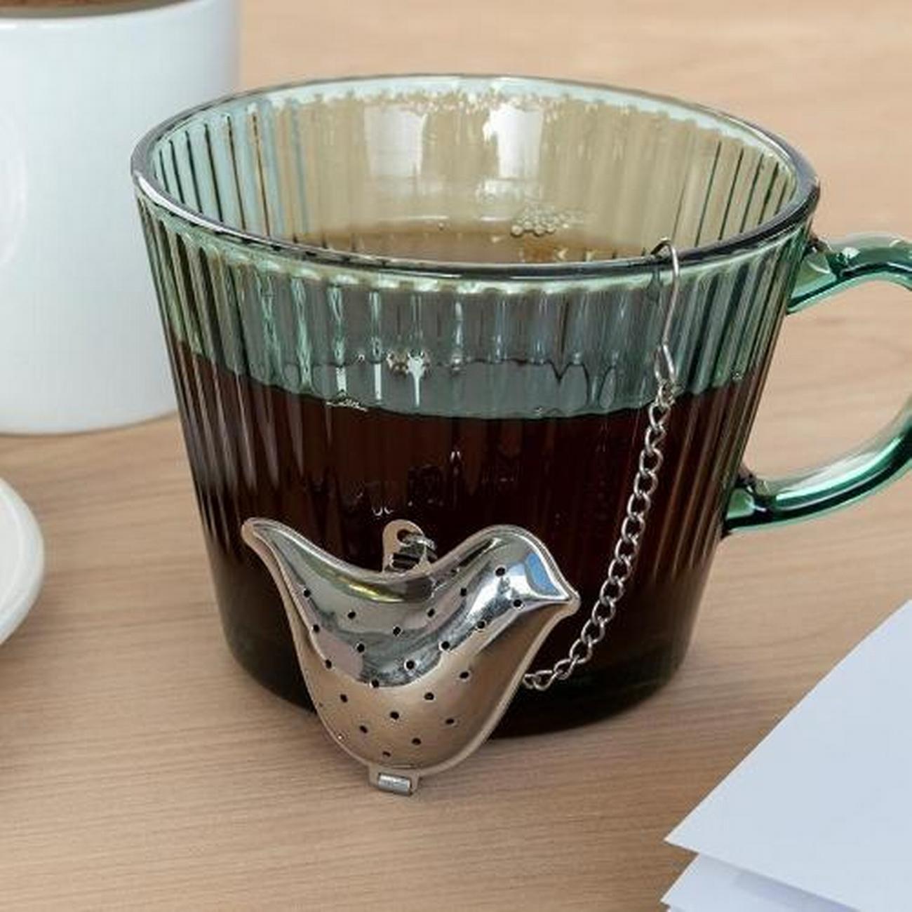 rex-stainless-steel-bird-tea-infuser - Rex Stainless Steel Bird Tea Infuser 