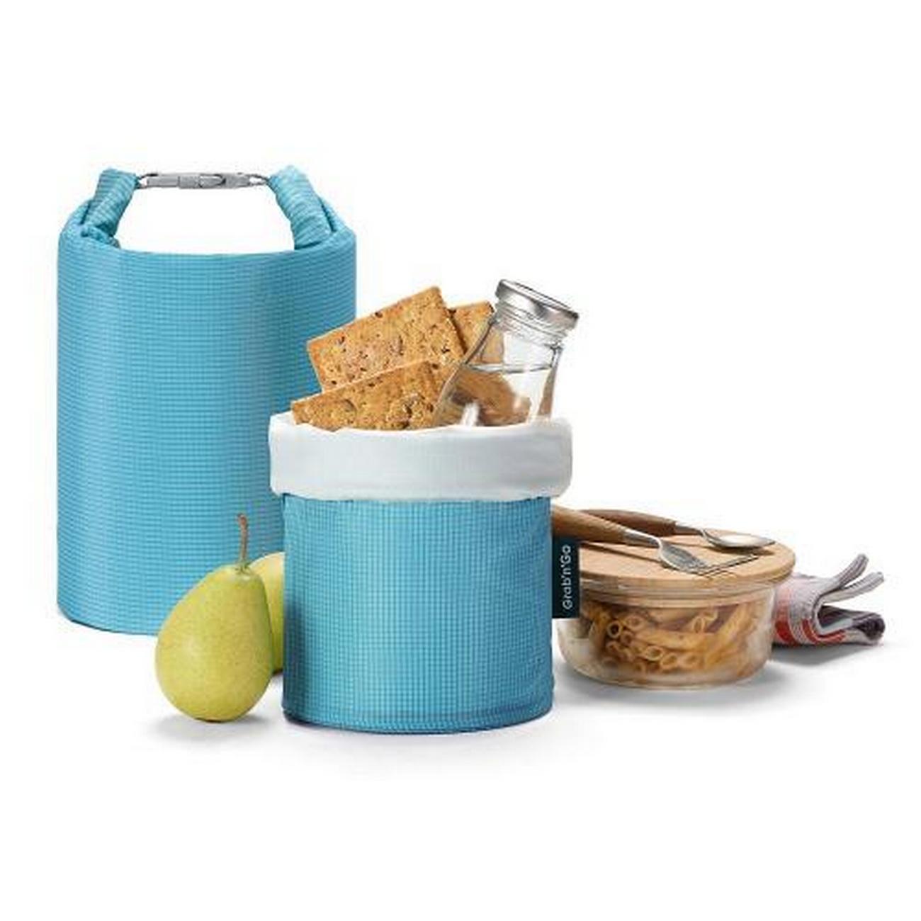 roll-eat-grab-n-go-active-silver-blue - Roll'eat Grab-n-Go Active Silver Blue 