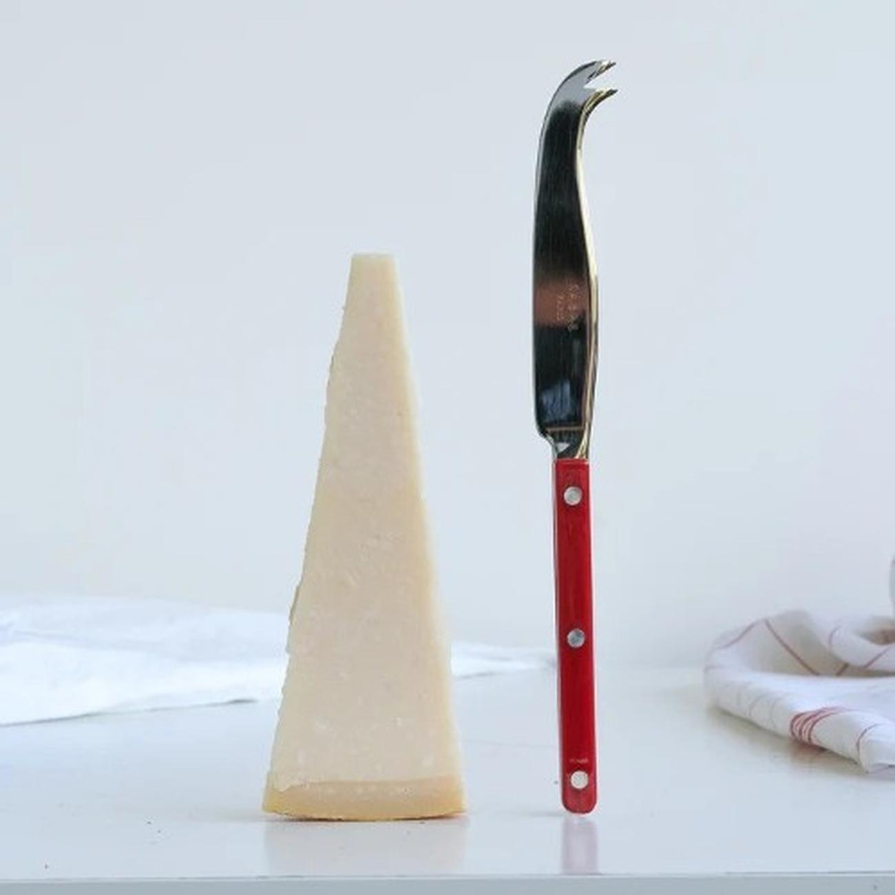 cheese-knife-burgundy - Sabre Bistrot Cheese Knife- Burgundy