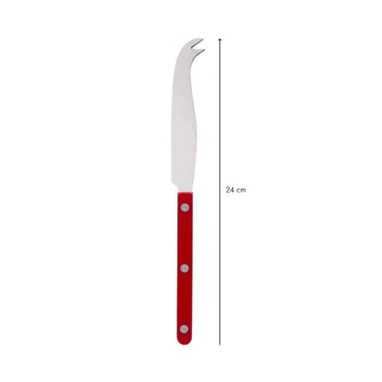 cheese-knife-burgundy - Sabre Bistrot Cheese Knife- Burgundy