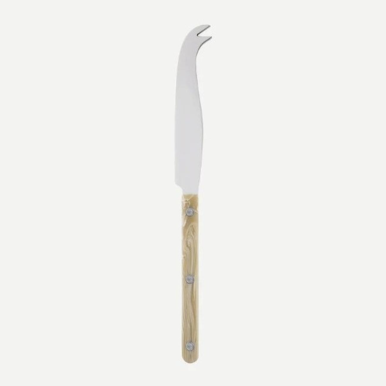 sabre-bistrot-cheese-knife-faux-horn - Sabre Bistrot Cheese Knife- Faux Horn