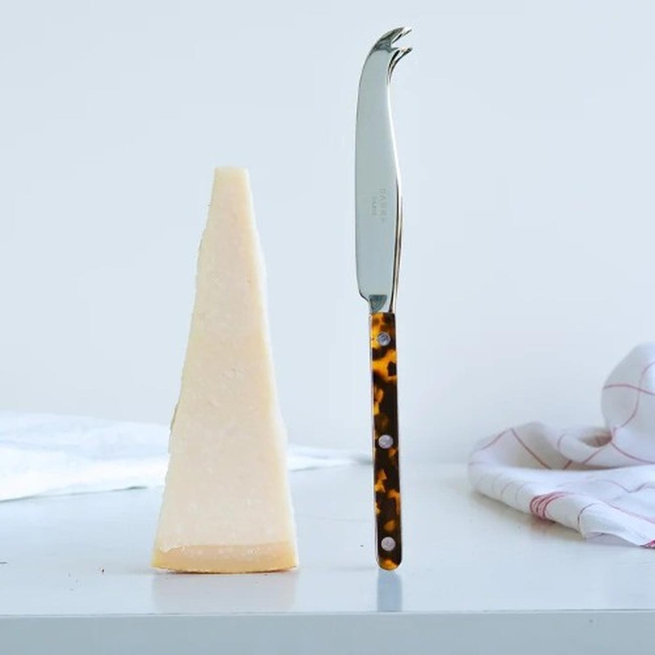 sabre-bistrot-cheese-knife-faux-tortoise - Sabre Bistrot Cheese Knife- Faux Tortoise