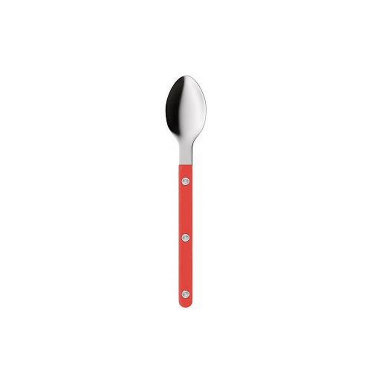 sabre-bistrot-espresso-spoon-solid-red - Sabre Bistrot Espresso Spoon Solid Red
