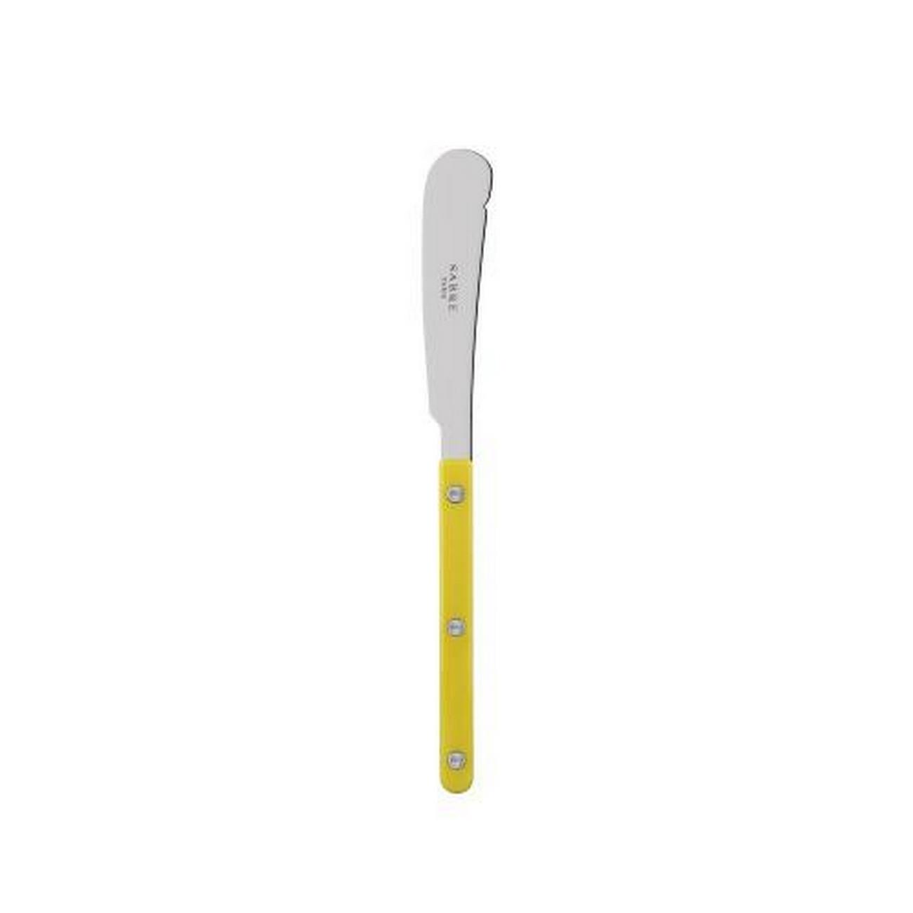 sabre-butter-knife-bistrot-solid-yellow - Sabre Butter Knife Bistrot Solid Yellow