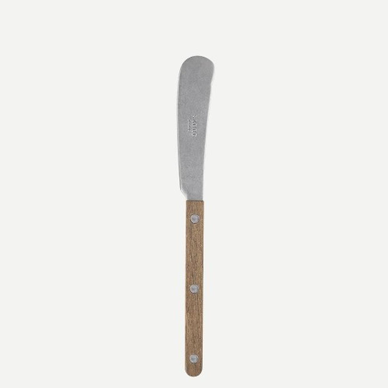 sabre-butter-knife-teak-wood - Sabre Bistrot Butter Knife - Teak Wood