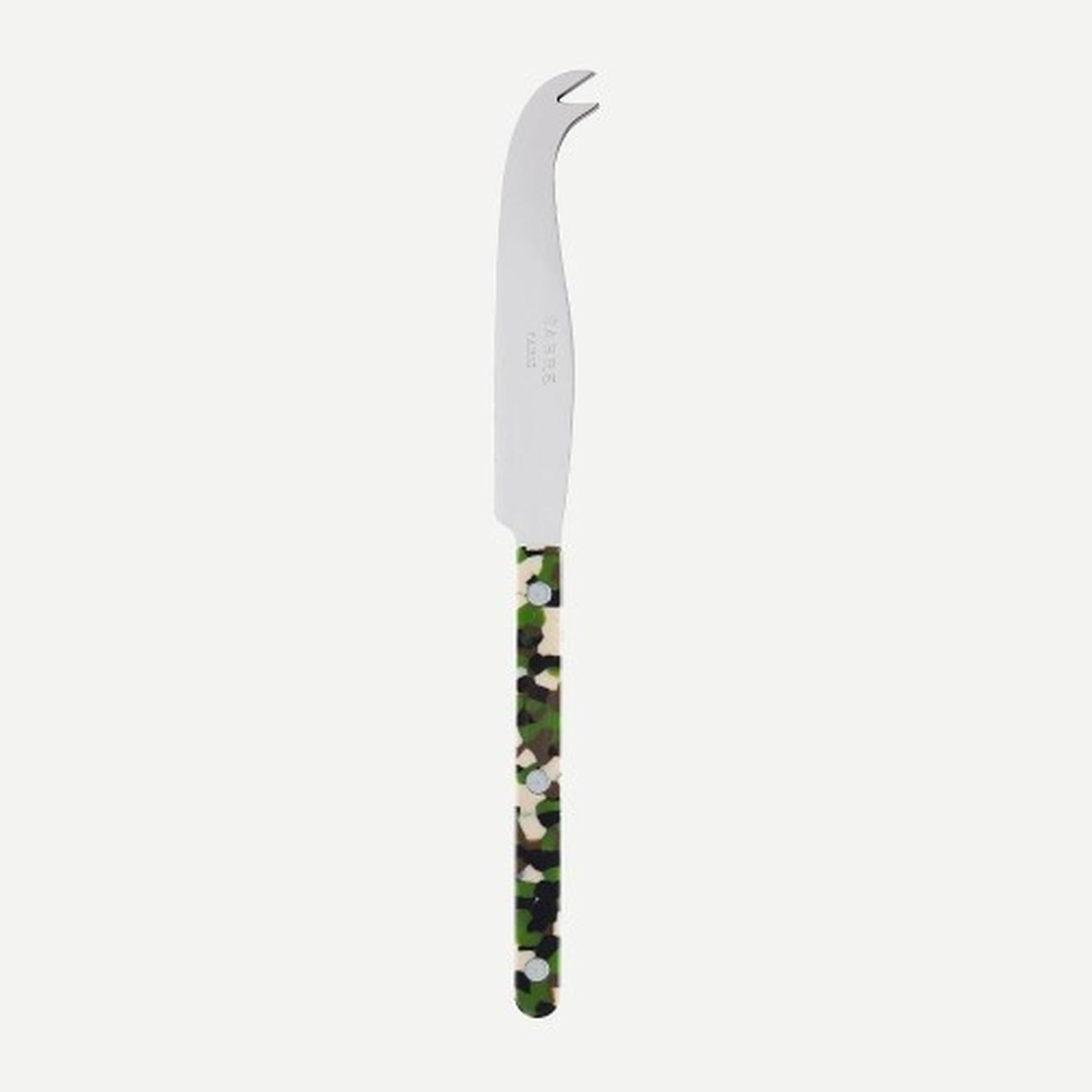 sabre-cheese-knife-camouflage-green - Sabre Bistrot Cheese Knife - Camouflage Green