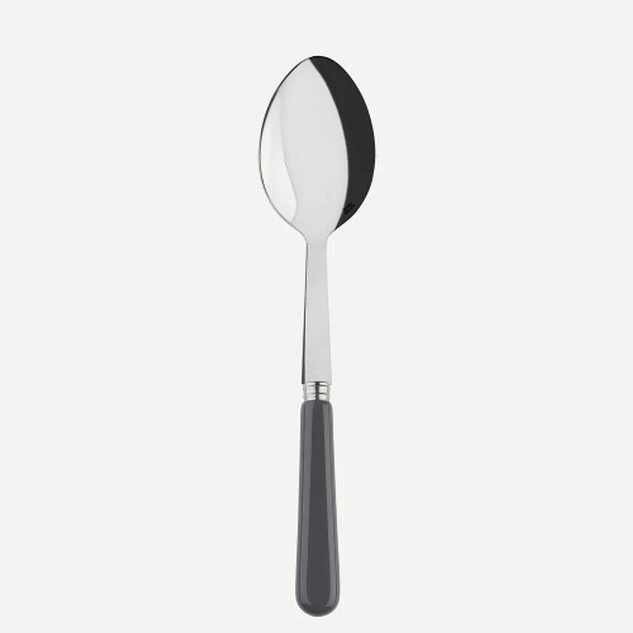 sabre-pop-serving-spoon-dark-grey - Sabre Pop Serving Spoon- Dark Grey