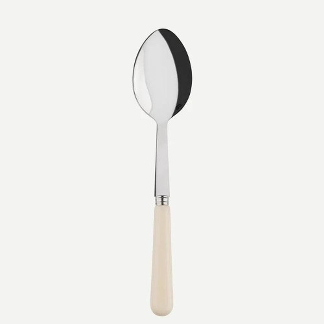 sabre-pop-serving-spoon-pop-ivory - Sabre Pop Serving Spoon- Ivory