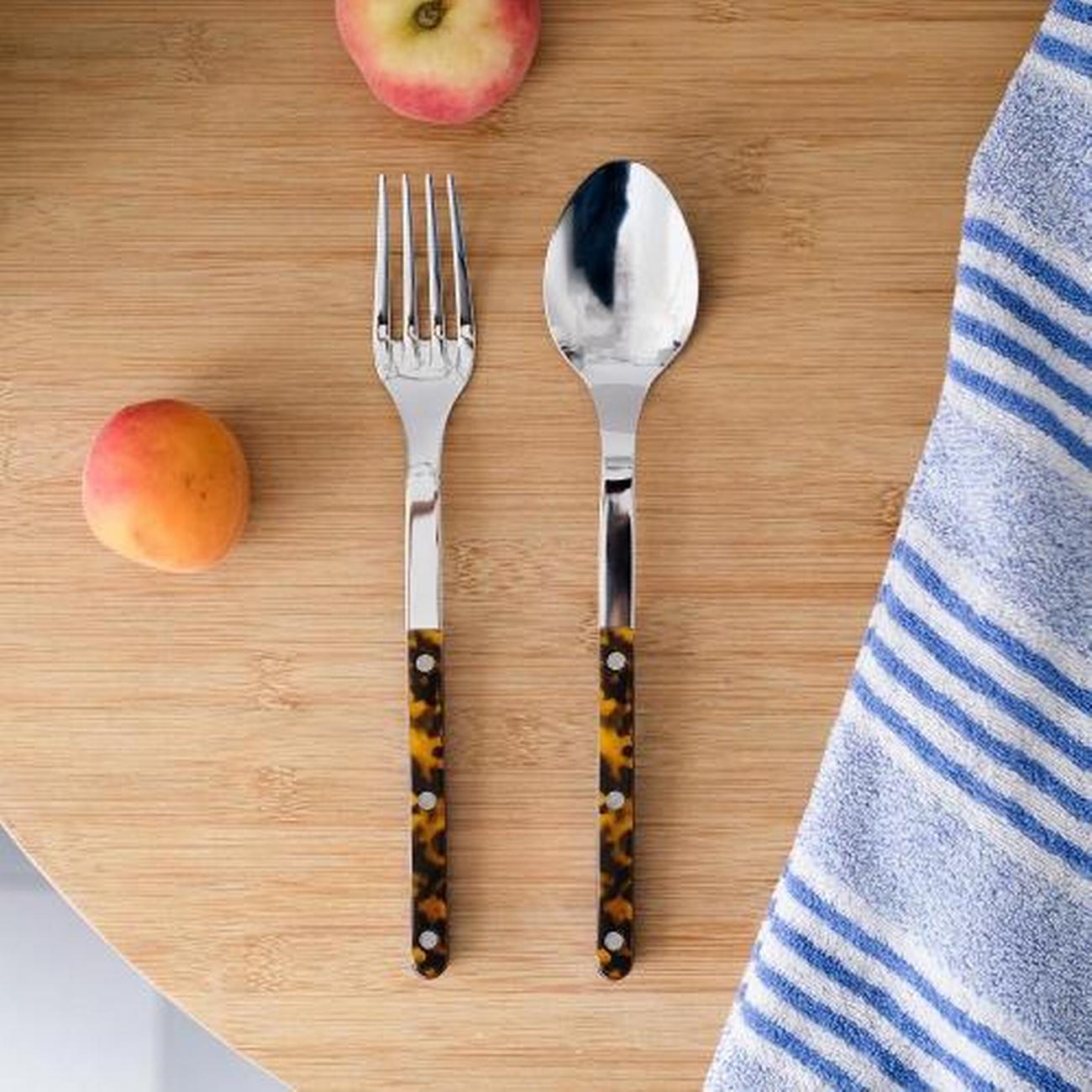 sabre-serving-set-bistrot-faux-tortoise - Sabre Serving Set Bistrot Faux Tortoise 