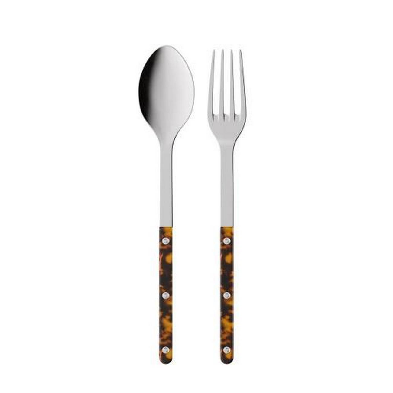 sabre-serving-set-bistrot-faux-tortoise - Sabre Serving Set Bistrot Faux Tortoise 