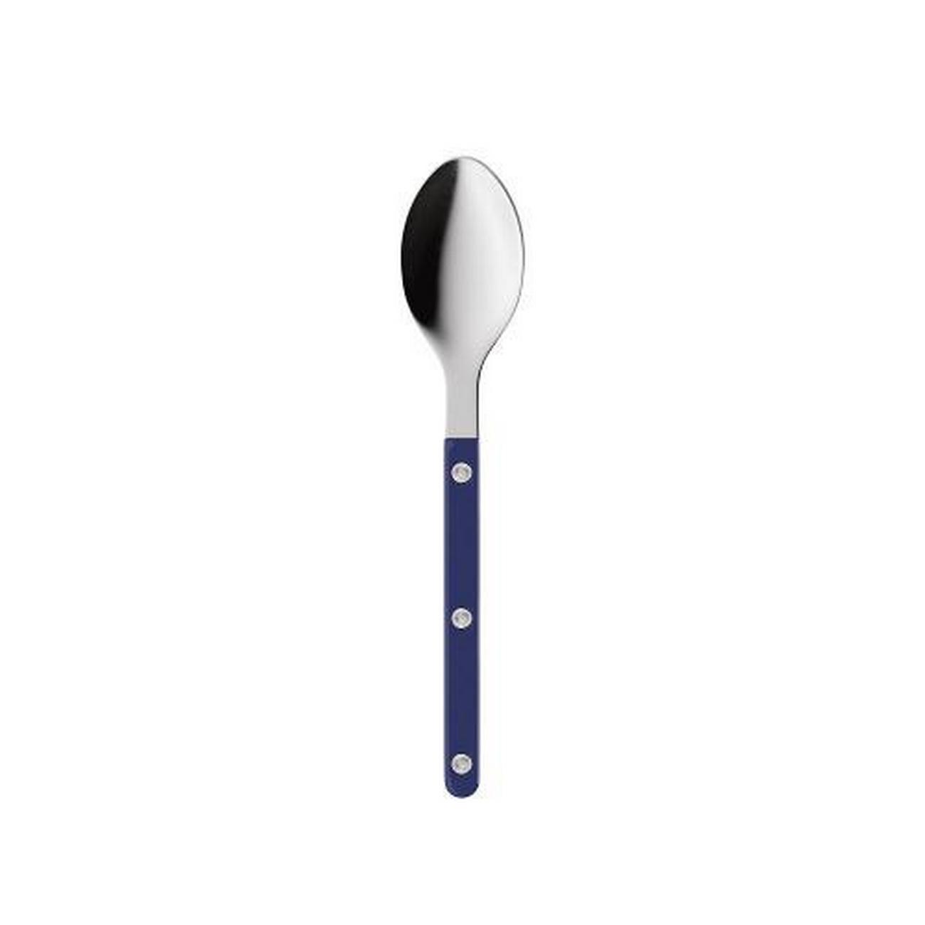 sabre-tea-spoon-bistrot-solid-navy-blue - Sabre Tea Spoon Bistrot Solid Navy Blue