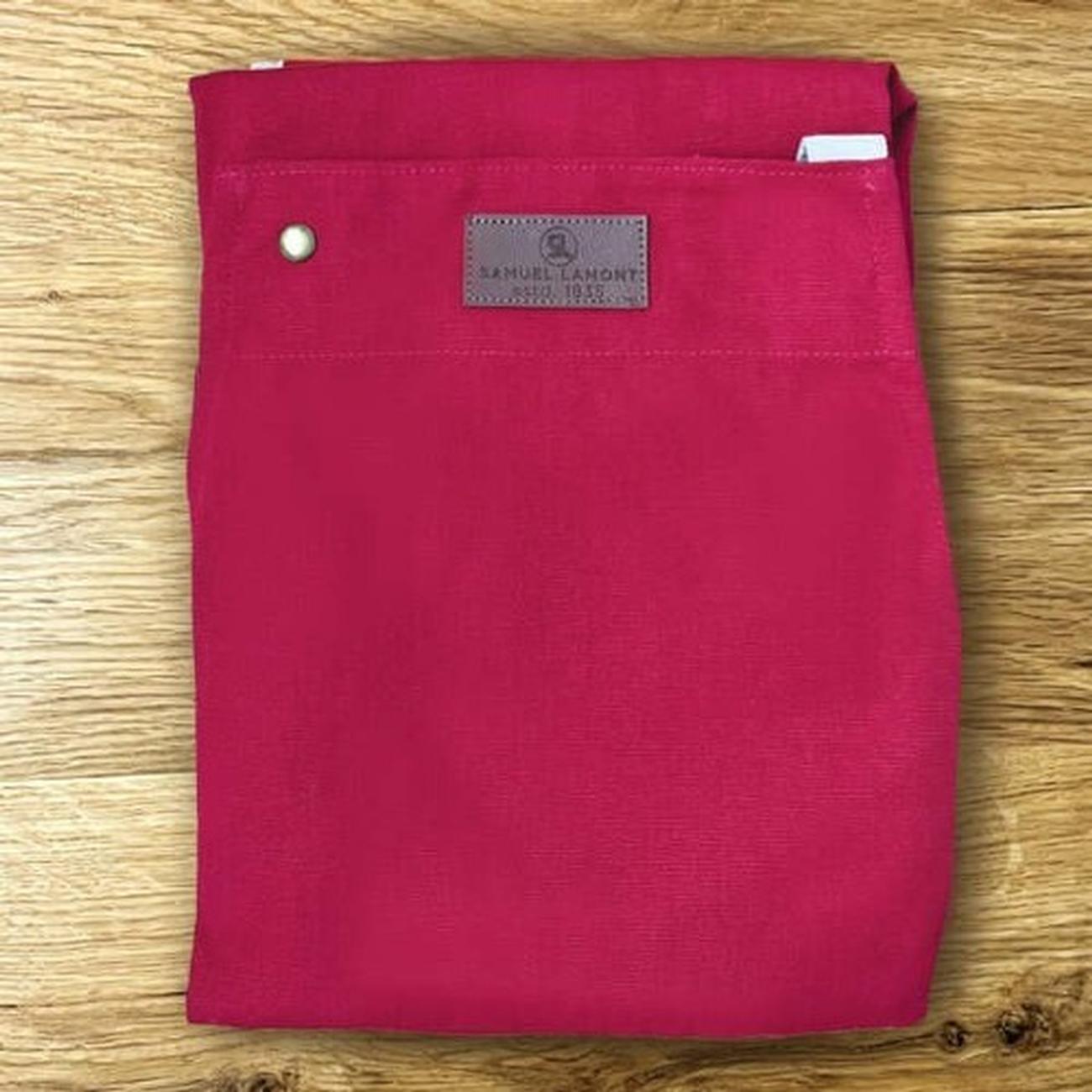 samuel-lamont-canvas-apron-red - Samuel Lamont Canvas Apron- Red