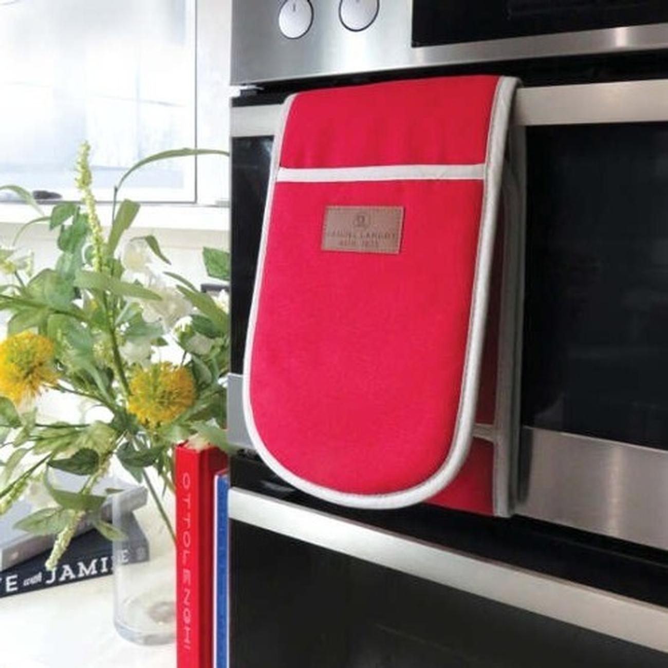 samuel-lamont-canvas-ovenglove-red - Samuel Lamont Canvas Oven Glove-Red