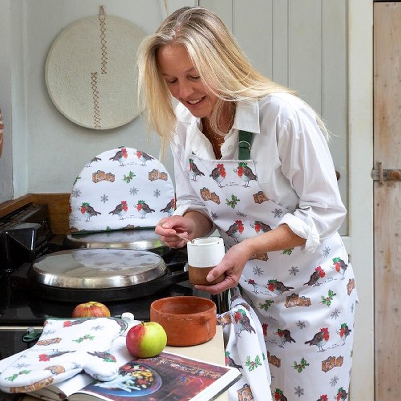 samuel-lamont-home-for-christmas-apron - Samuel Lamont Home for Christmas Apron