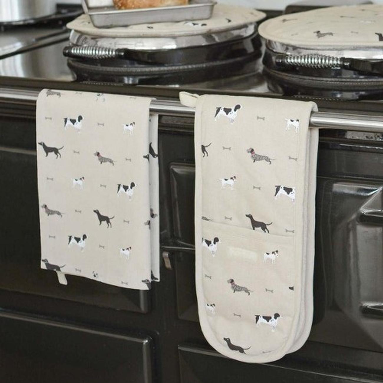 sap-woof-double-oven-glove - Sophie Allport Woof Double Oven Glove
