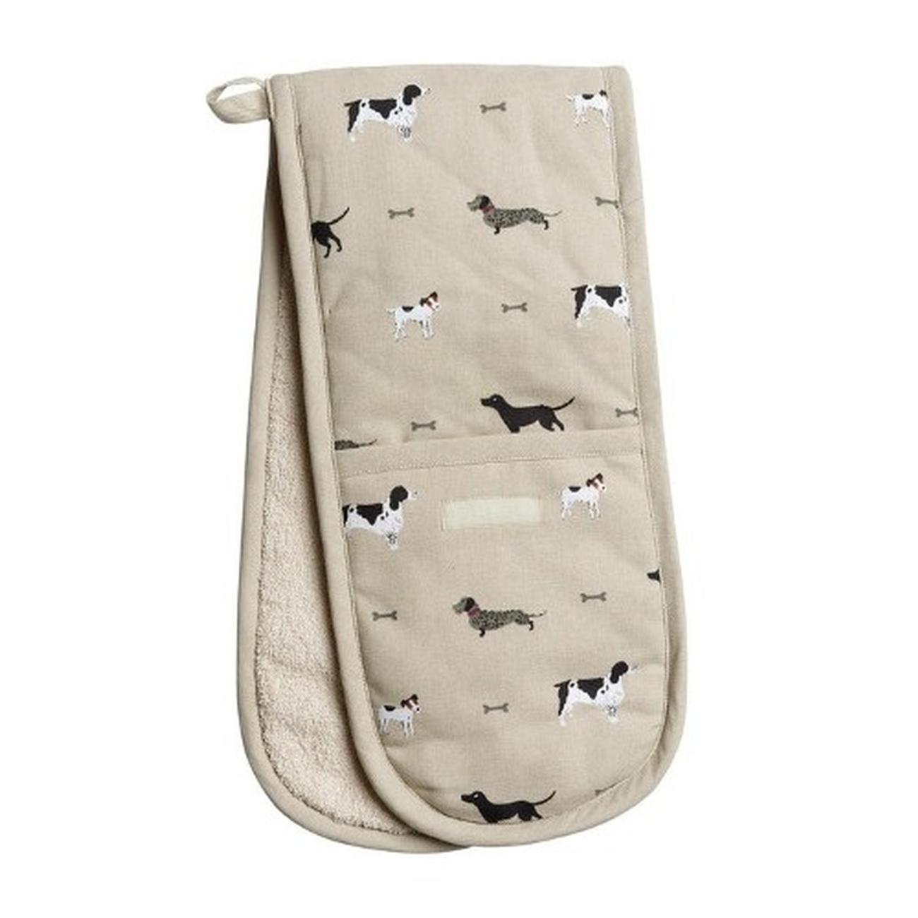 sap-woof-double-oven-glove - Sophie Allport Woof Double Oven Glove