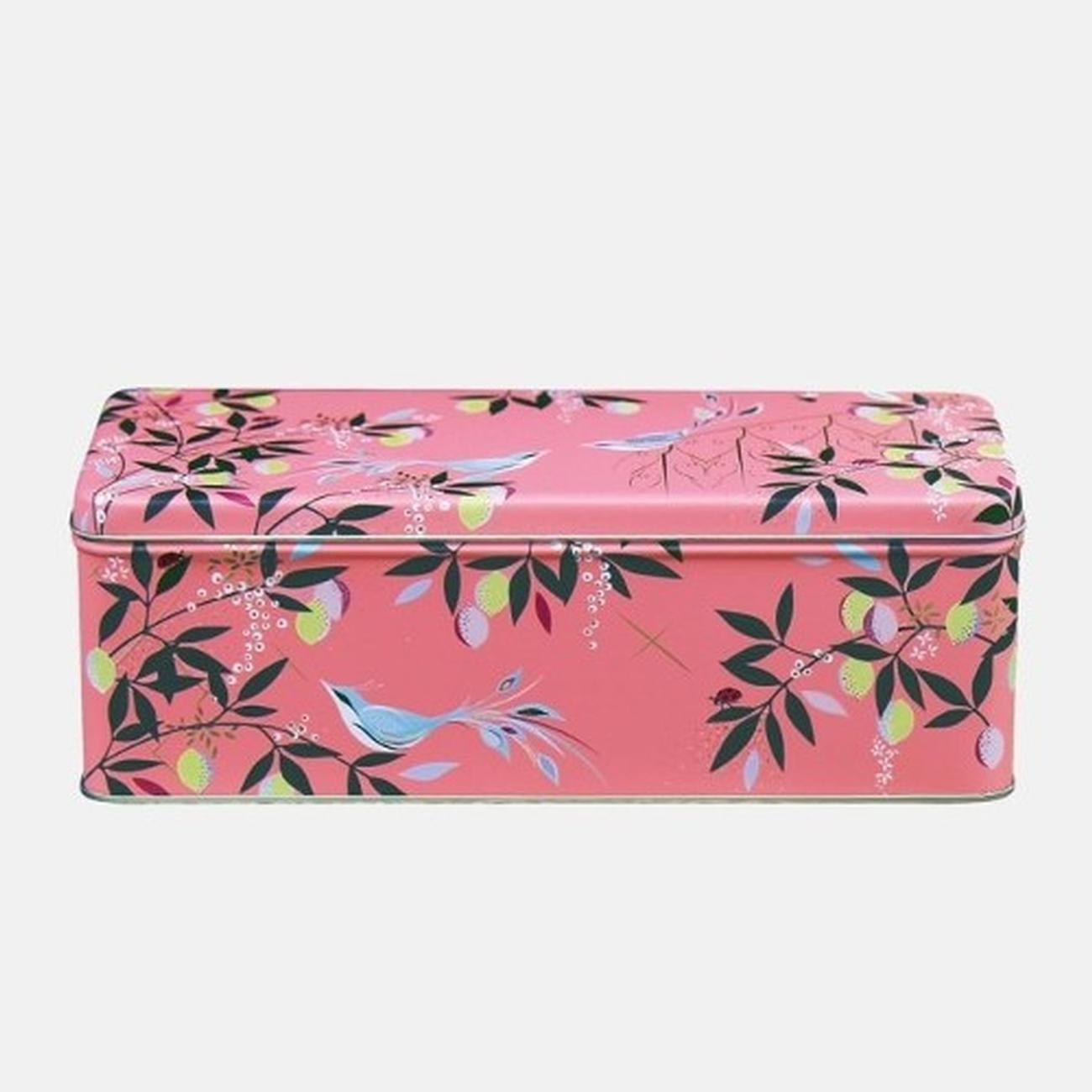 sarah-miller-coral-orchard-long-deep-rectangular-tin - Sarah Miller Coral Orchard Long Deep Rectangular Tin