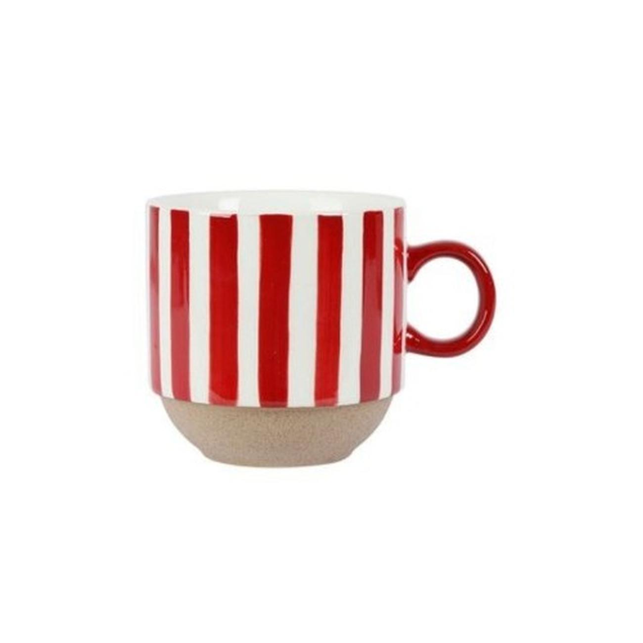 sema-design-teacup-indired-garnet-red-370ml - Sema Design Teacup Red Indired Garnet 370ml