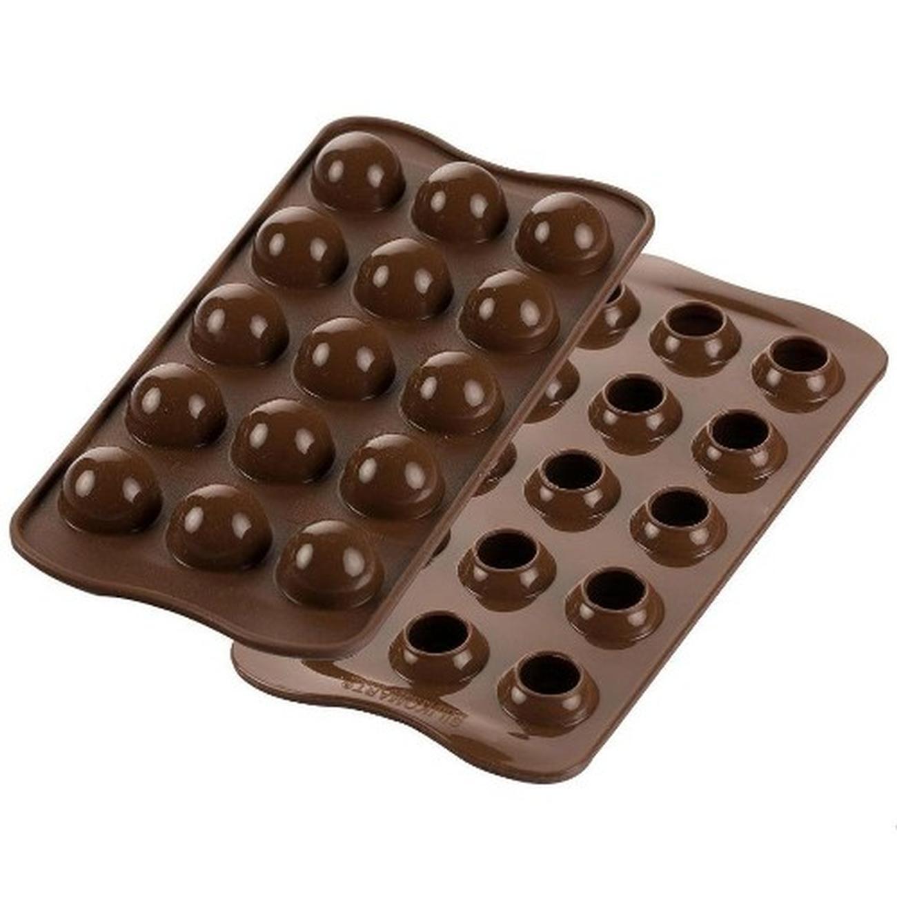 silikomart-chocolate-mould-tartufino - Silikomart Chocolate Mould Tartufino 