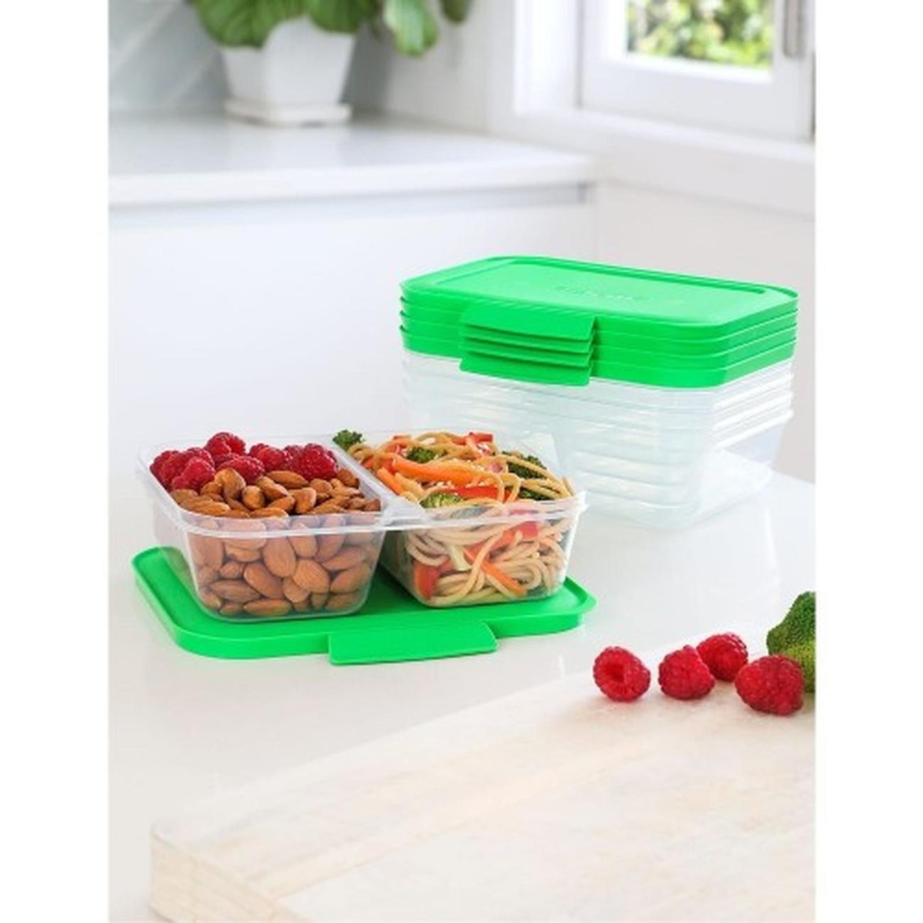 sistema-nest-it-meal-prep-5-pack-870ml - Sistema Nest It Meal Prep 870ml Set of 5 
