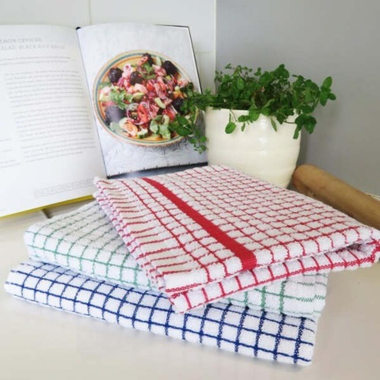 samuel-lamont-poli-dry-tea-towel-red - Samuel Lamont Poli Dri Tea Towel Red