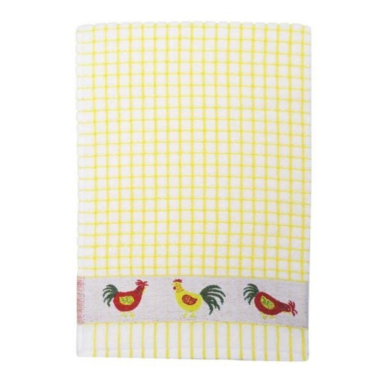 samuel-lamont-poli-dry-tea-towel-yellow-hen - Samuel Lamont Poli Dri Tea Towel Yellow Hen