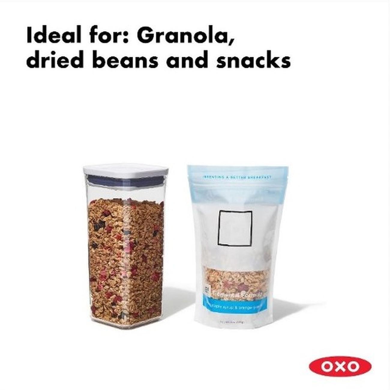small-square-medium-1-7-qt-gg-pop-oxo - OXO POP Container Small Square Medium 1.6L