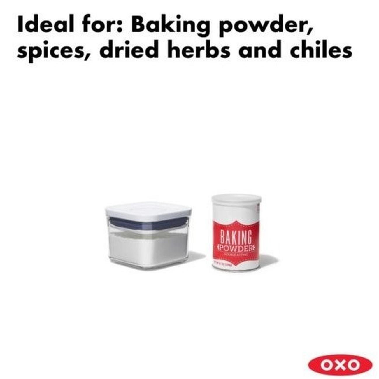 small-square-mini-0-4-qt-gg-pop-oxo - OXO POP Container Small Square Mini 0.4L