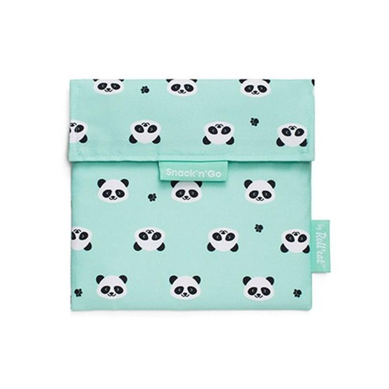 snack-n-go-reusable-snack-bag--panda - Roll'Eat Snack N Go Panda
