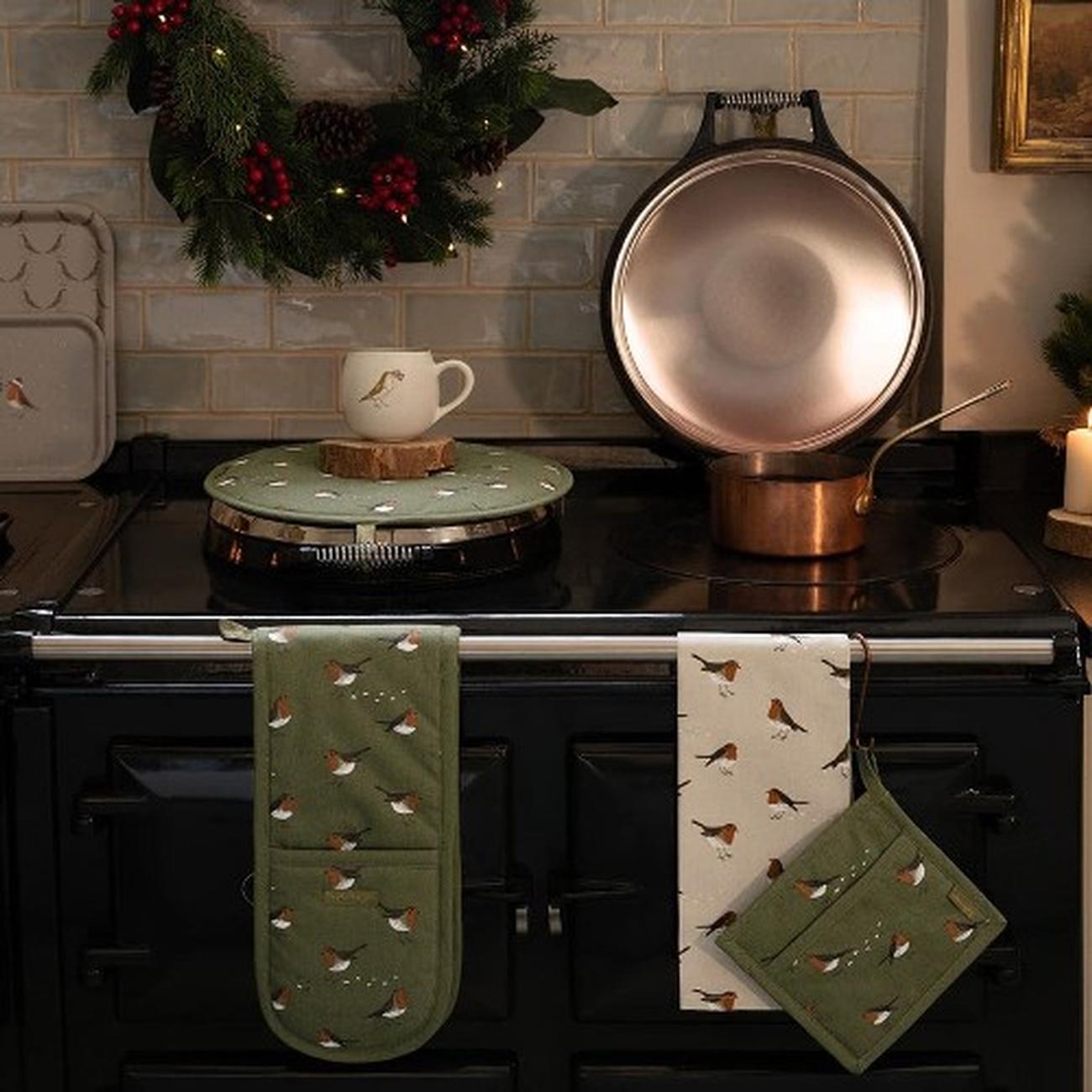 sophie-allport-circular-hob-cover - Sophie Allport Robin Circular Hob Cover