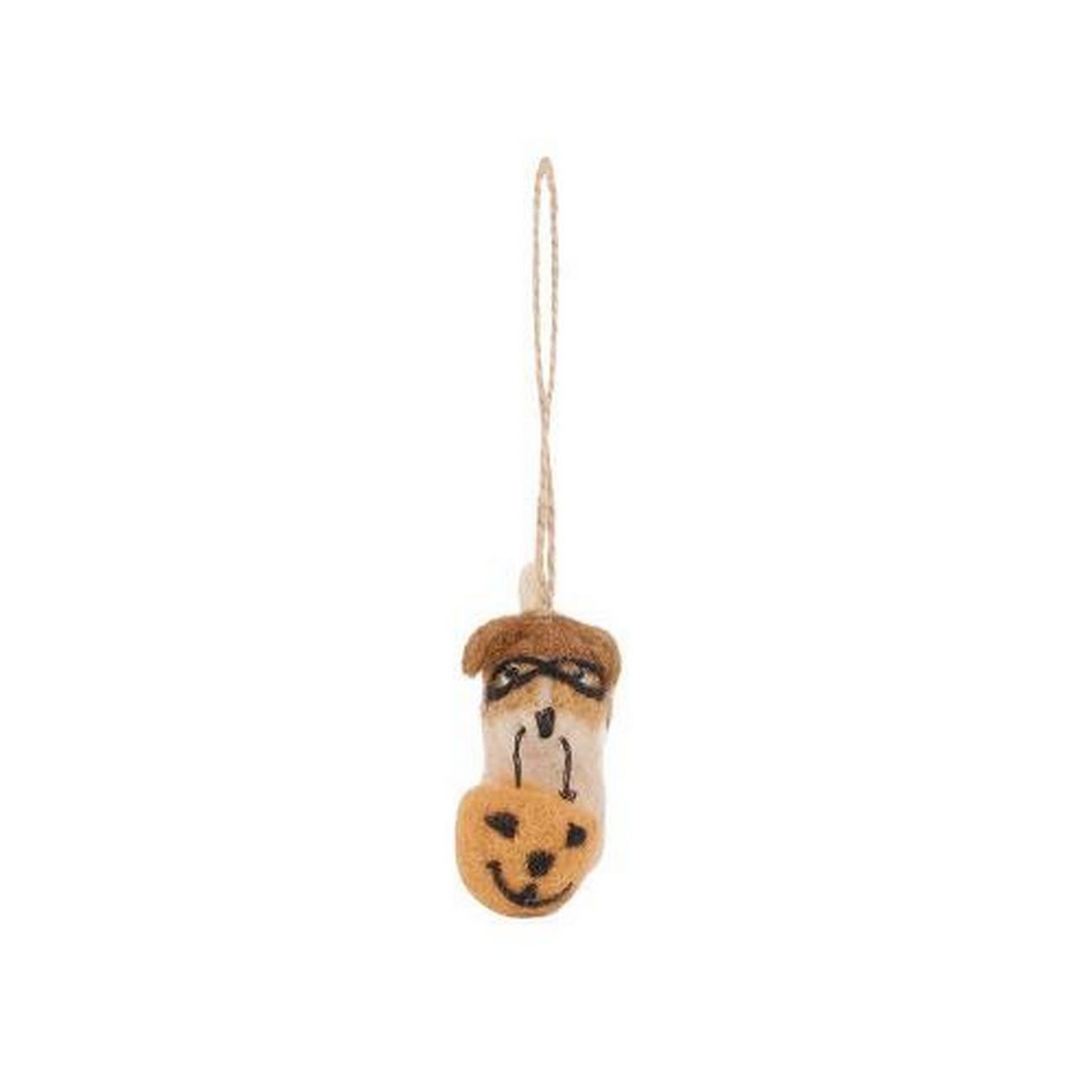 sophie-allport-dora-dog-halloween-felt-bauble - Sophie Allport Dora Dog Halloween Felt Bauble