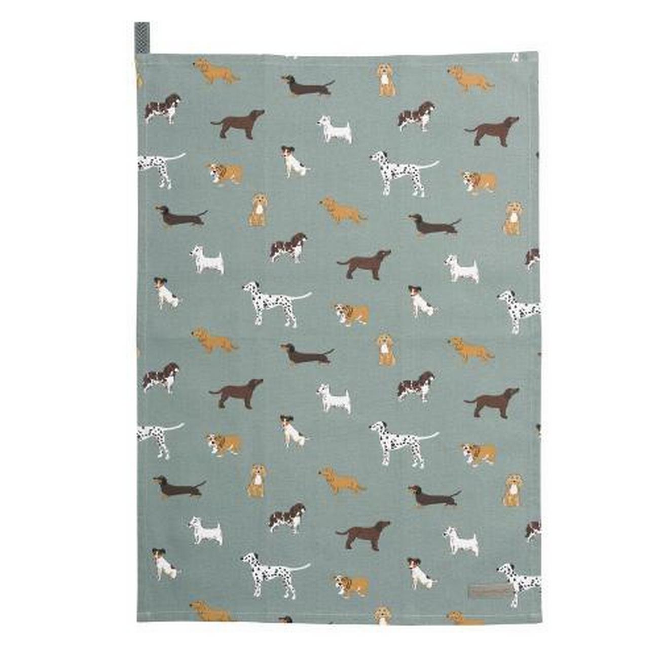 sophie-allport-fetch-tea-towel - Sophie Allport Fetch Tea Towel 