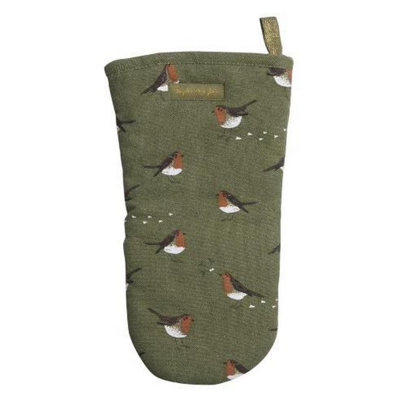 sophie-allport-robin-oven-mitt - Sophie Allport Robin Oven Mitt