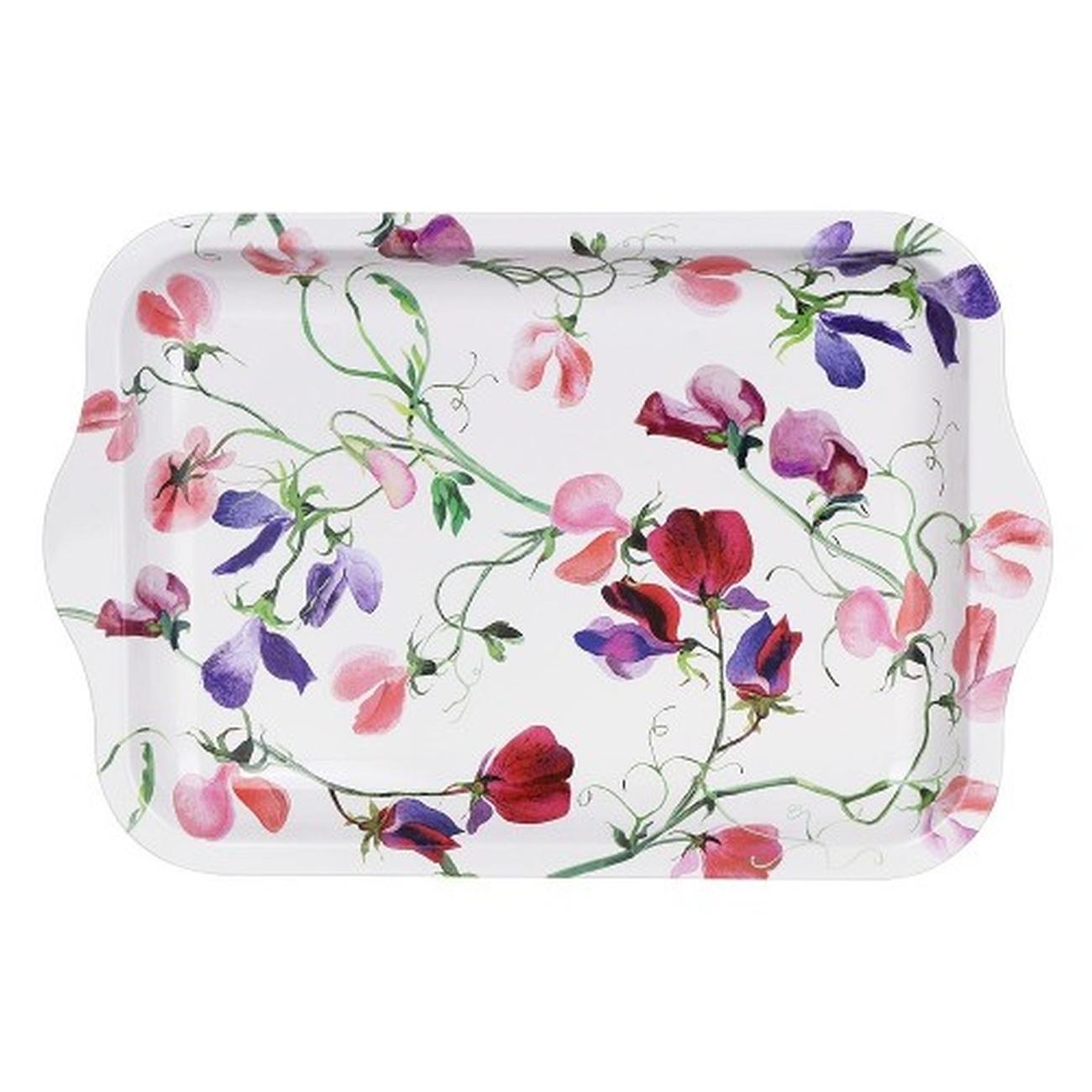 emma-bridgewater-pink-hearts-small-melamine-tray - Emma Bridgewater Sweet Pea Small Tin Tray