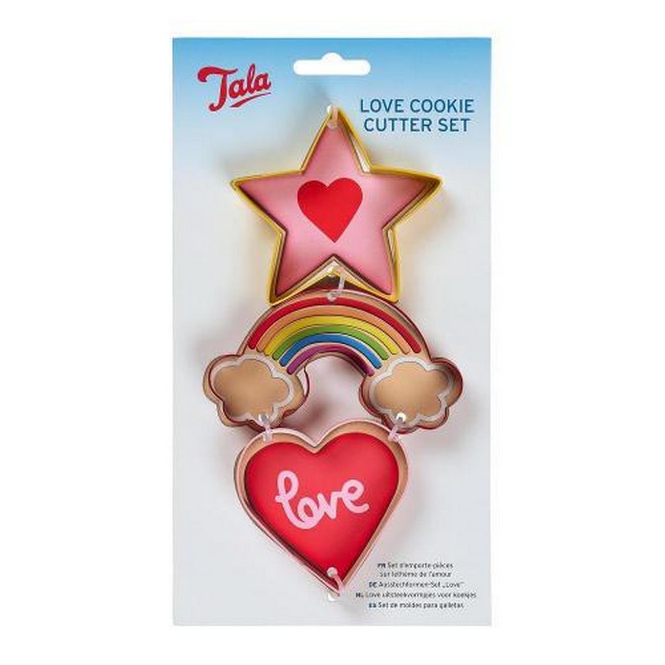 tala-love-cutter-set-star-rainbow-and-heart-cutter - Tala Love Cutter Set Star Rainbow & Heart