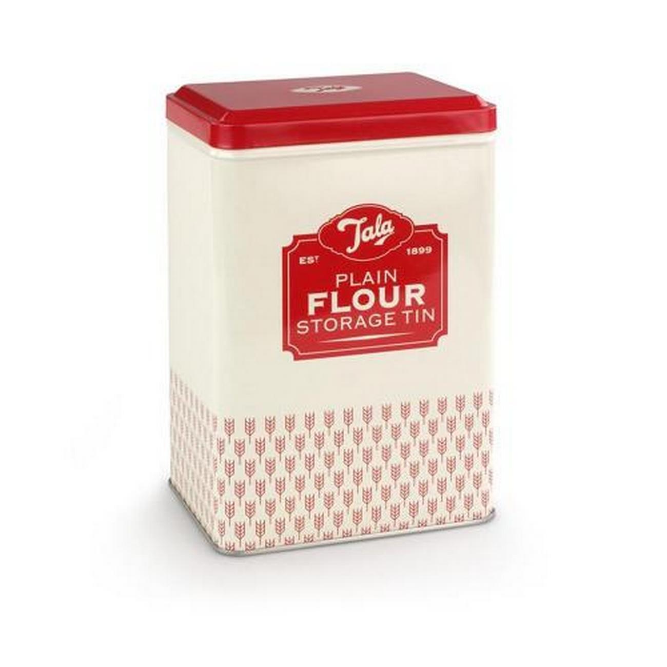 tala-originals-plain-flour-storage-tin - Tala Originals Plain Flour Storage Tin
