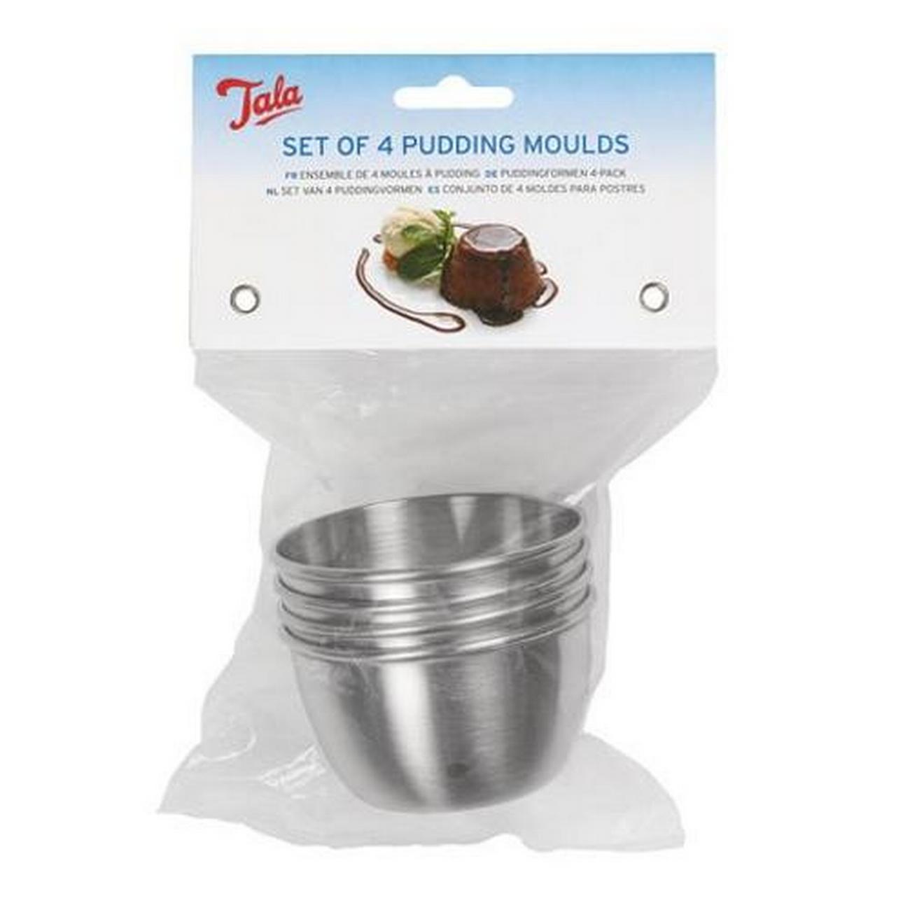 tala-pudding-moulds-set-of-4 - Tala Pudding Moulds Set of 4 