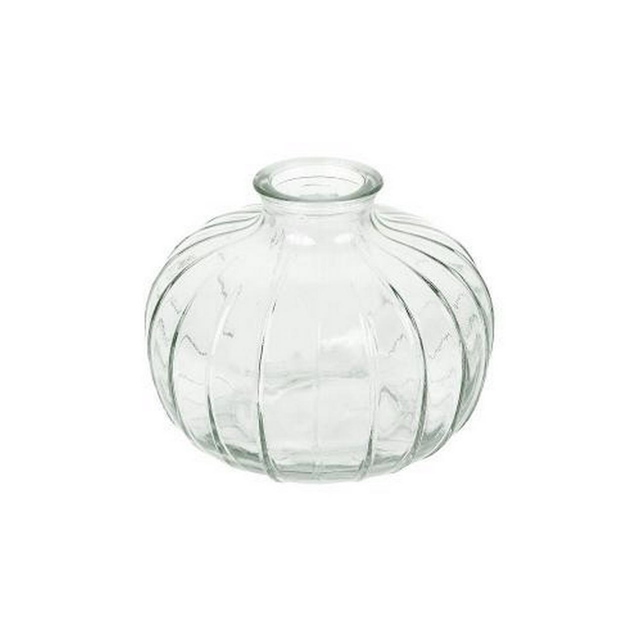 talking-tables-clear-round-glass-bud-vase-8cm - Talking Tables Clear Round Glass Bud Vase 8cm